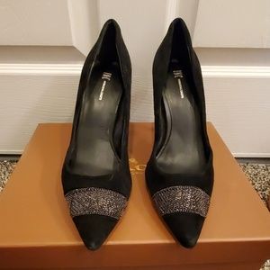 INC Black Heels